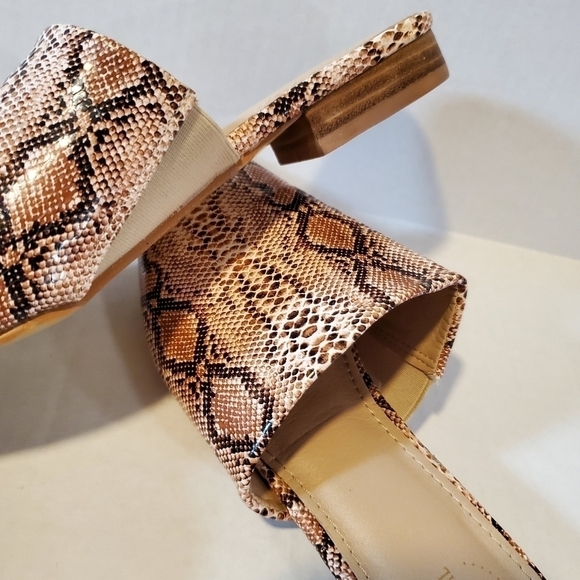 Arider Girl shoes snake skin print size 7.5 NWOT. H - Picture 6 of 7